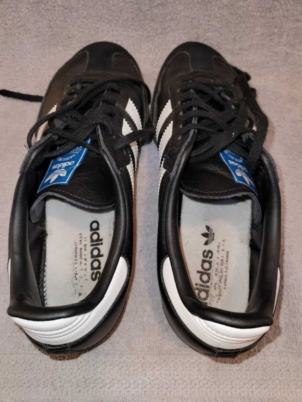 Adidas Samba OG Originals Black White Brown Gum IE3676 Sneakers Big Kids Size 7